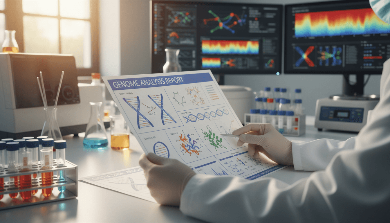 GenoTwin genomics laboratory with advanced testing equipment